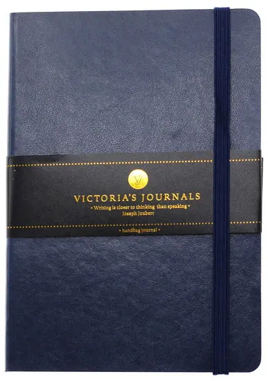 Softcover Lined Marine Journal With Elastic Closure, 176 Pages 1