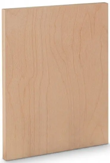 Solid Wood Panel – 1" Deep, 22" × 30" Unprimed Surface 1