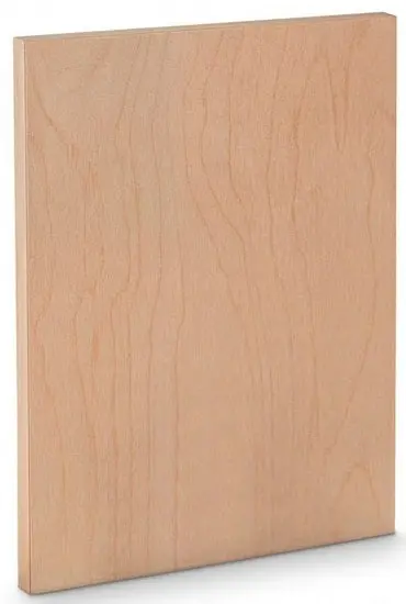 Solid Wood Panel, 1-Inch Cradled, 12X24 Inches, Primed For Painting 1
