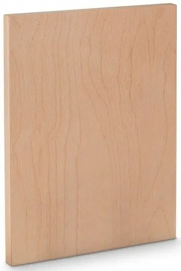 Solid Wood Panel – 9×12″, 1″ Deep Cradled Canvas Alternative 1
