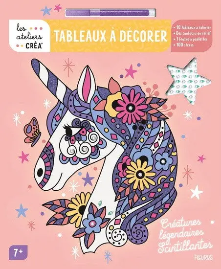Sparkling Legendary Creators – Decorative Diy Canvas Set (French Edition) 1