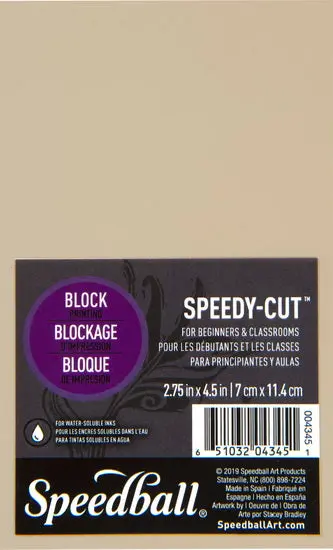 Speedy-Cut Linoleum Block – 2.75 × 4.5 Inches 1