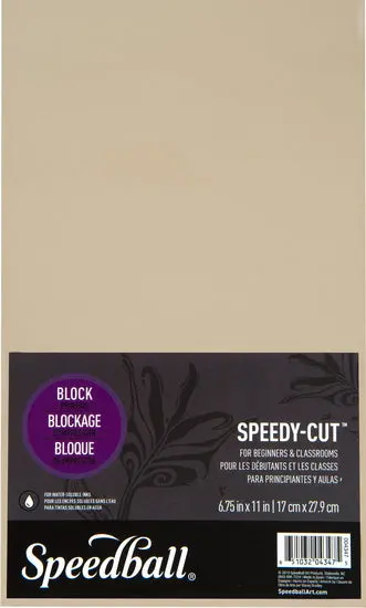 Speedy-Cut Linoleum Block – 6.75 × 11 Inches For Printmaking 1