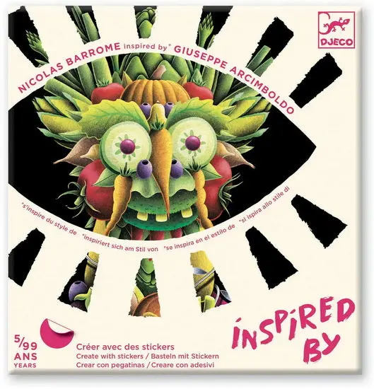 Spring Vegetables Art Print Inspired By Arcimboldo 1
