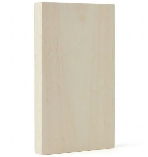 Standard Hardwood Painting Panel – 6 × 12 Inches, Ready-To-Use Surface 1