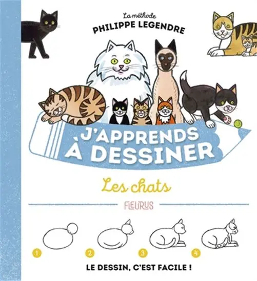 Step-By-Step Cat Drawing Guide For Kids – Illustrated Edition 1