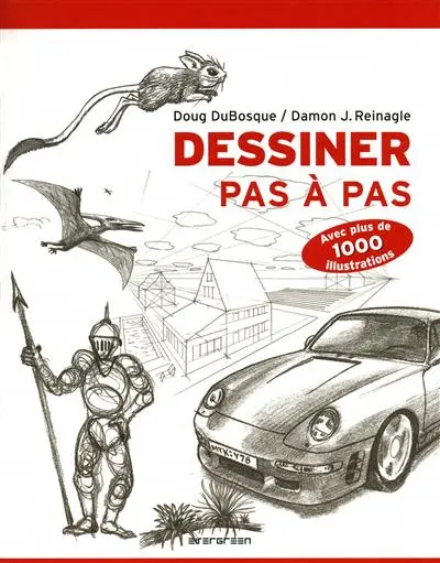 Step-By-Step Drawing Instruction Book 1