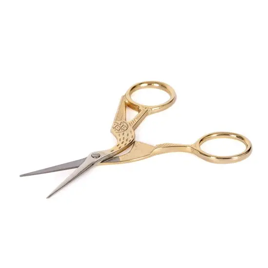 Stork-Brand Embroidery Scissors – 11.4Cm Precision Blades 1