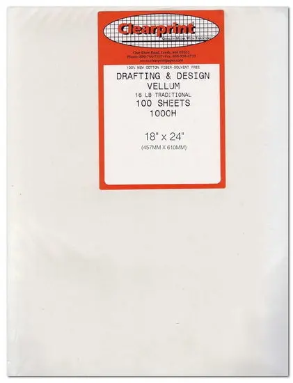Strathmore 1000 Series Vellum Finish Drawing Paper, 18 X 24 Inches 1