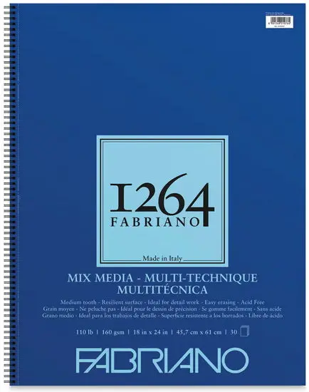 Strathmore 1264 Mixed Media Pad – 18 X 24 Inches, Heavyweight Paper 1