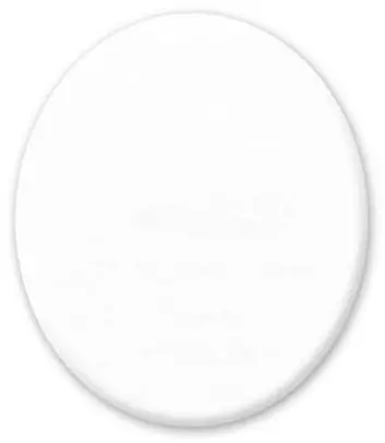 Stretched Oval Canvas – 9 × 12 Inches 1