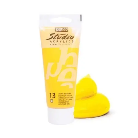 Studio Acrylic Paint – High-Viscosity Iridescent Gold, 250Ml 1