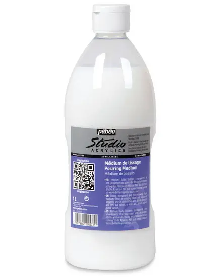 Studio-Grade Acrylic Pouring Medium – 1 Liter 1
