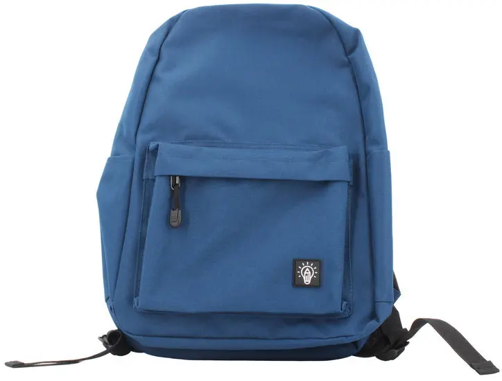 Stylish Blue Backpack For Artists & Students 1