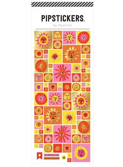Sunburst Mosaic Sticker Pack – Assorted Sizes & Styles 1