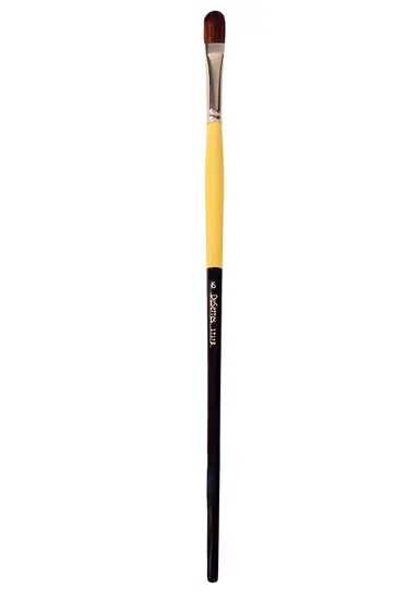 Synthetic Filbert Brush – Long Handle, Size #6 1