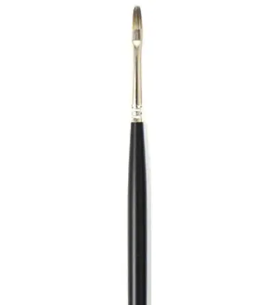 Synthetic Filbert Brush With Long Handle – Size #2 1