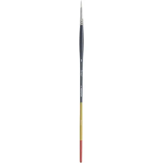 Synthetic Round Brush – Snap! Line, Size #2, Fine Detail Painting 1