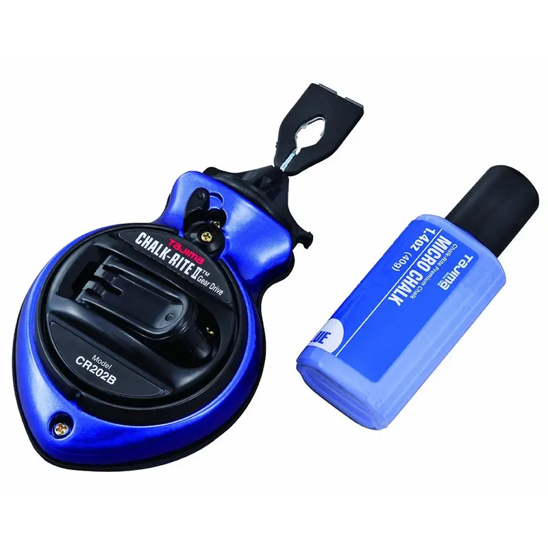 Tajima Cr202B-P Chalk-Rite Ii Ultra-Thin Gear-Drive Line Reel 1