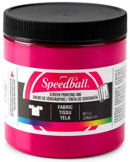 Textile Screen Printing Ink – Magenta Process, 8Oz 1