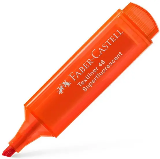 Textliner Fluorescent Highlighter – Vibrant Orange Tip 1