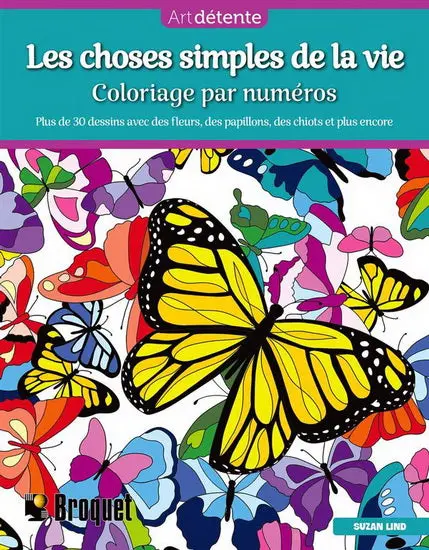 The Simple Things In Life – Numbered Coloring Book 1
