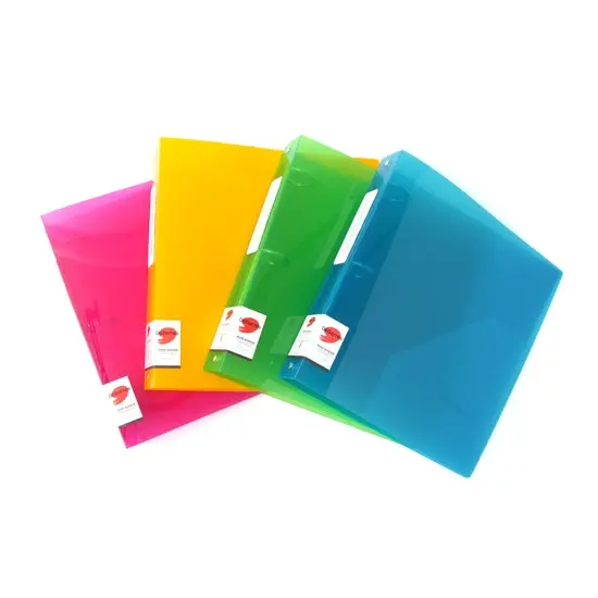 Three-Ring Binder – Classic Blue Cover, Durable Construction 1