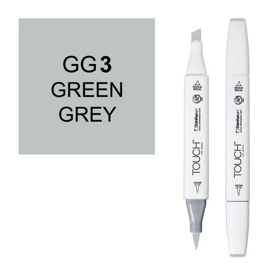 Touch Brush Marker – Green-Gray Shade #3 1