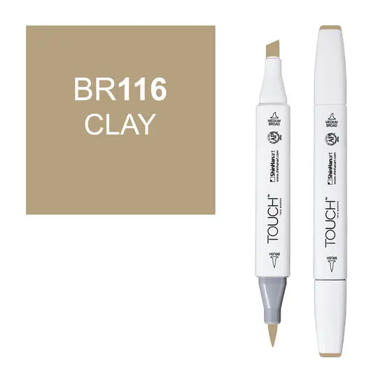Touch Brush Marker With Clay Tip – Artistic Detailing Tool 1