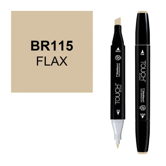 Touch Twin Brush Marker – Linen Tone 1