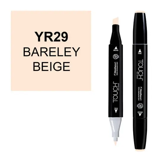 Touch Twin Brush Marker – Subtle Beige, Dual-Tip Alcohol-Based 1