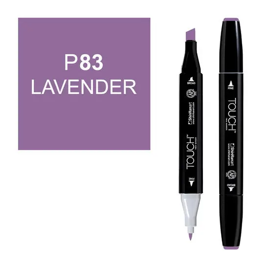 Touch Twin Dual-Tip Marker In Lavender Color 1
