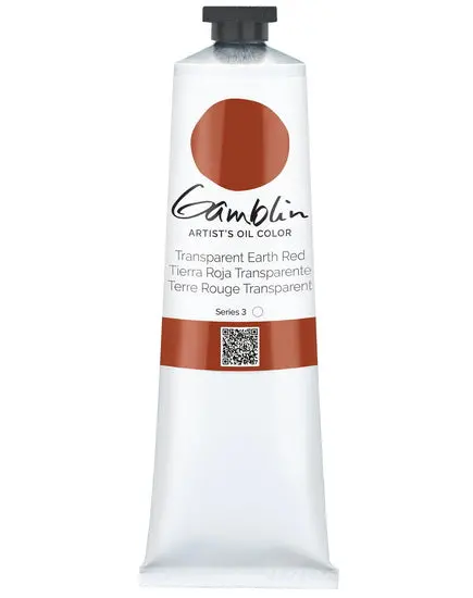 Transparent Earth Red Oil Paint Tube, 150 Ml (Series 3) 1