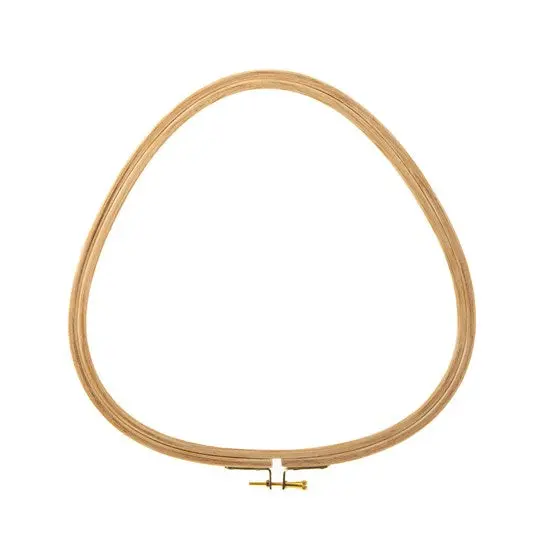 Triangular Embroidery Hoop – 25Cm Diameter 1