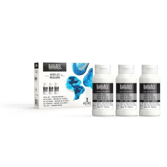 Triple-Pack Pouring Medium – 3 X 118 Ml Bottles For Consistent Fluid Art 1