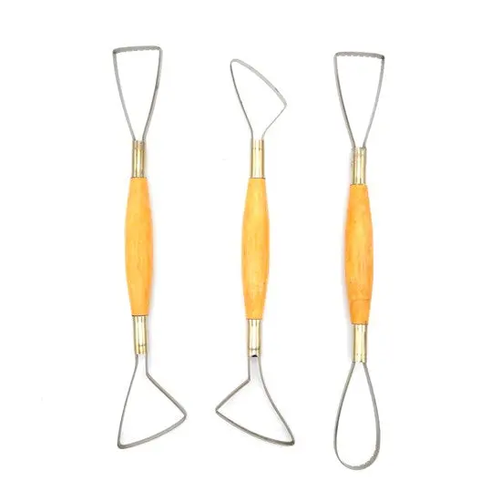 Triple-Wire Sculpting Tool Set – Double-Ended, 13-Inch Total Length 1