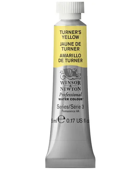 Turner Yellow Professional Watercolor – 5 Ml Lightfast Artist Tube 1