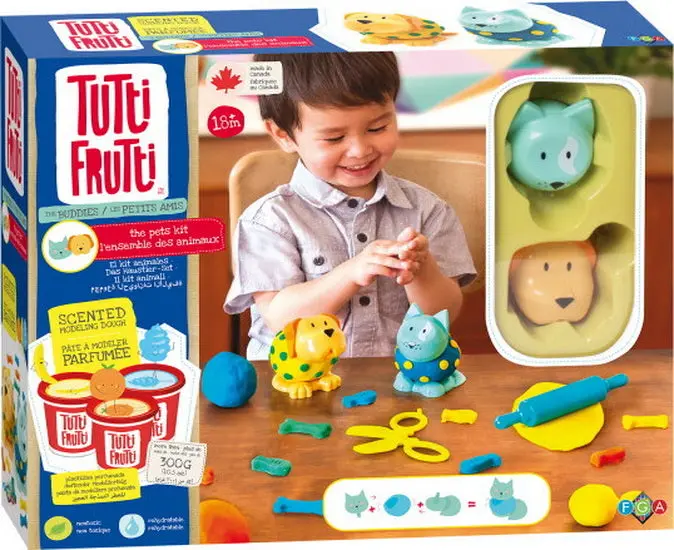 Tutti Frutti ‘Little Friends’ Animal-Themed Children’S Art Series 1