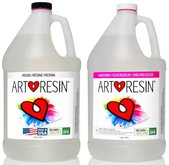 Two-Gallon Epoxy Resin Kit For Crafts And Casting 1