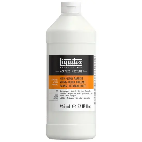 Ultra-Gloss Protective Varnish – 946Ml Bottle For Acrylic & Mixed Media 1