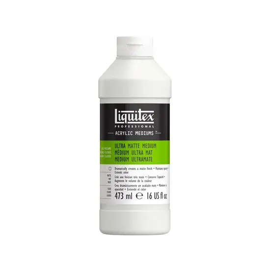 Ultra Matte Fluid Acrylic Medium – 473 Ml 1