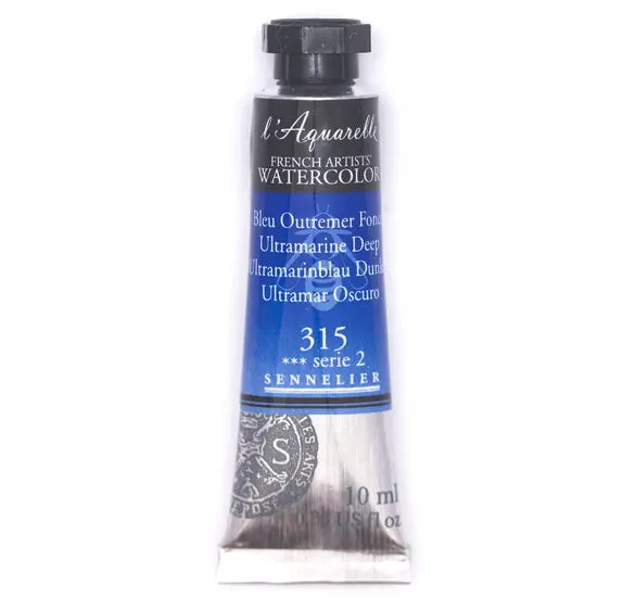 Ultramarine Blue Deep Watercolor Tube – 10Ml, Series 2 1