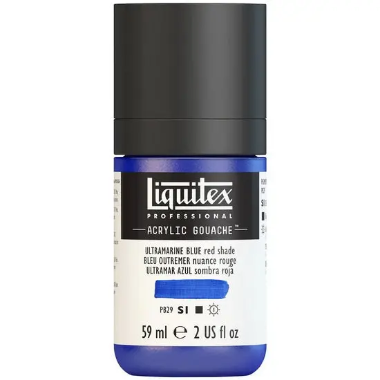 Ultramarine Blue (Red Shade) Acrylic Gouache – 2Oz Tube 1