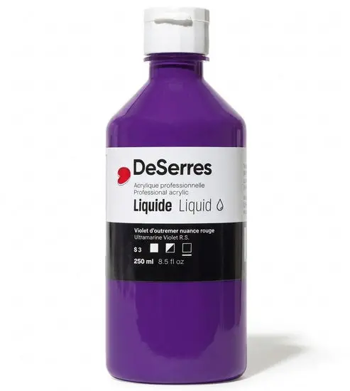 Ultramarine Violet Red Liquid Acrylic Paint – 250Ml, Series 3 1