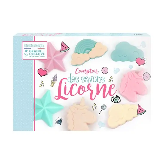 Unicorn-Themed Soap Making Workshop Kit 1