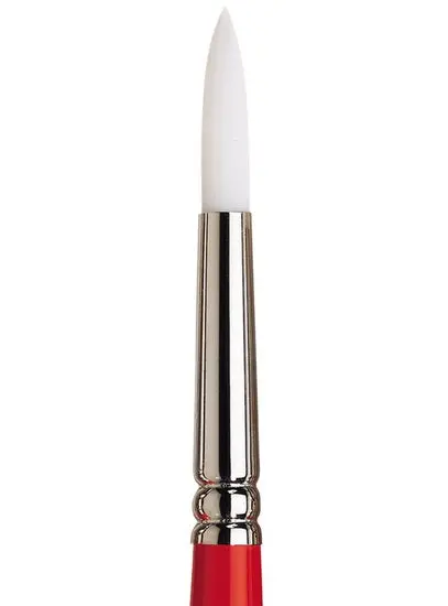 University Brush Short Round #10 – Professional Synthetic Bristle Art Brush S233 1