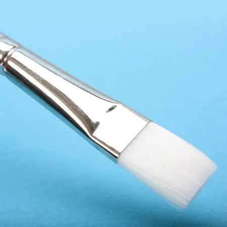 University Synthetic Brush – Long Flat Shape S237, Size #1 1