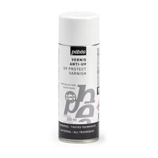 Uv-Resistant Protective Varnish Spray – 200 Ml Gloss Finish For Artwork 1