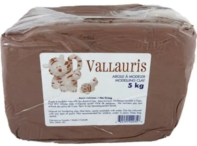 Vallauris Modeling Clay – 1 Kg Block 1