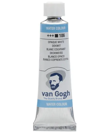 Van Gogh Extra-Opaque White Watercolor – 10Ml, Series 1 1